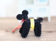 画像1: Steiff Miniature Poodle Black/Germany (1)