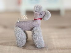 画像3: Steiff Miniature Poodle Gray/Germany (3)