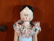 画像5: Wooden Peg Doll/ mini  (5)