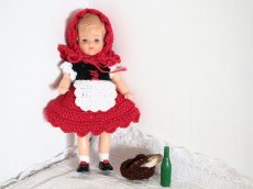 画像1: Vintage LISSI DOLL 5.5in/Little Red Riding Hood (1)