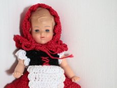 画像2: Vintage LISSI DOLL 5.5in/Little Red Riding Hood (2)