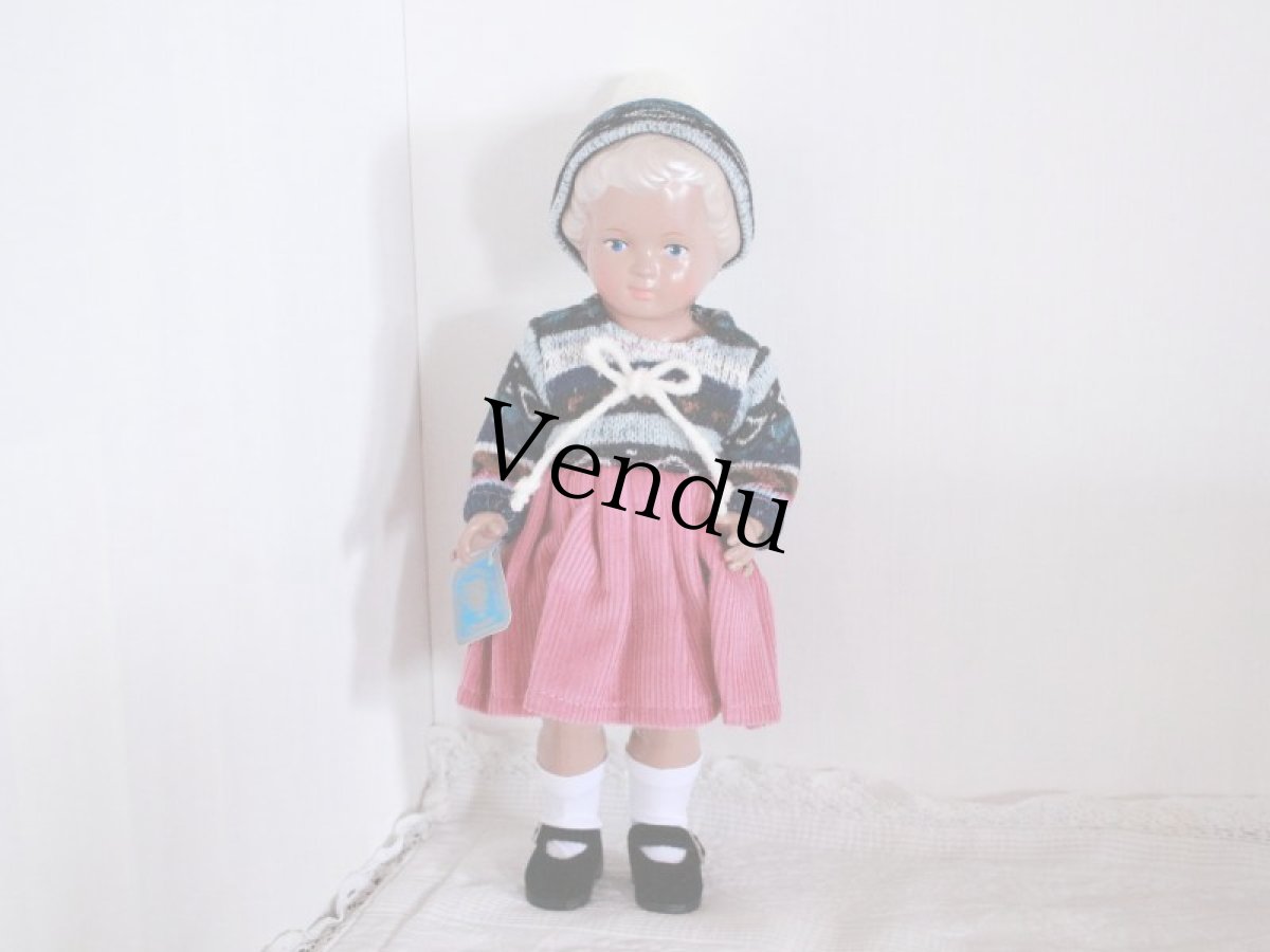 画像1: Vintage SCHILDKROT DOLL 9.5in /Germany (1)