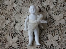 画像2: White Bisque Doll 3.5in/Germany (2)