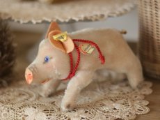 画像2: Antique Steiff Jolanthe Pig/ヨーロッパ蚤の市 (2)