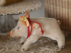 画像5: Antique Steiff Jolanthe Pig/ヨーロッパ蚤の市 (5)