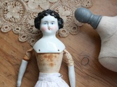 画像6: RARE! China Head Doll 10 1/2 in /クラシックスタイルヘッド (6)