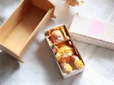 画像6: Tさま専用カート//Nancy Ann Storybook Baby K&H Bisque Doll/Wood Cradle/Original Box/ 【オークション出品】 (6)