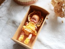 画像5: Tさま専用カート//Nancy Ann Storybook Baby K&H Bisque Doll/Wood Cradle/Original Box/ 【オークション出品】 (5)