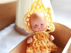 画像2: Tさま専用カート//Nancy Ann Storybook Baby K&H Bisque Doll/Wood Cradle/Original Box/ 【オークション出品】 (2)