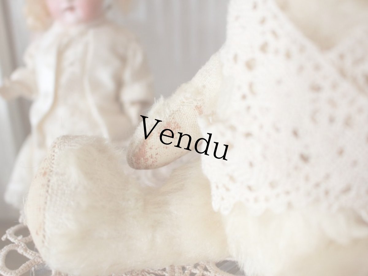 画像8: Antique White Bear (8)