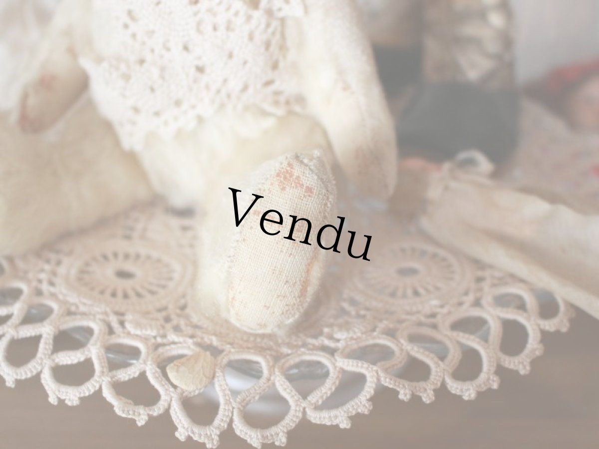 画像7: Antique White Bear (7)