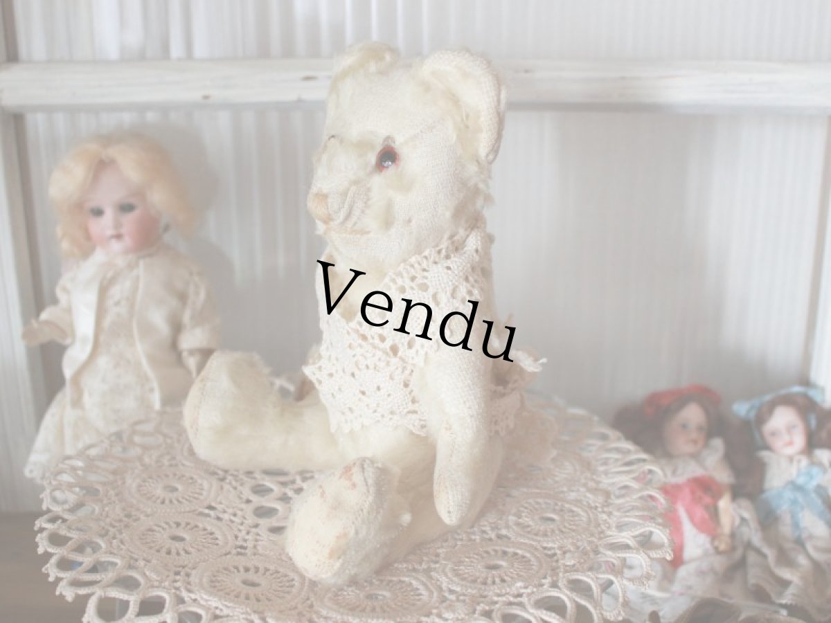 画像10: Antique White Bear (10)