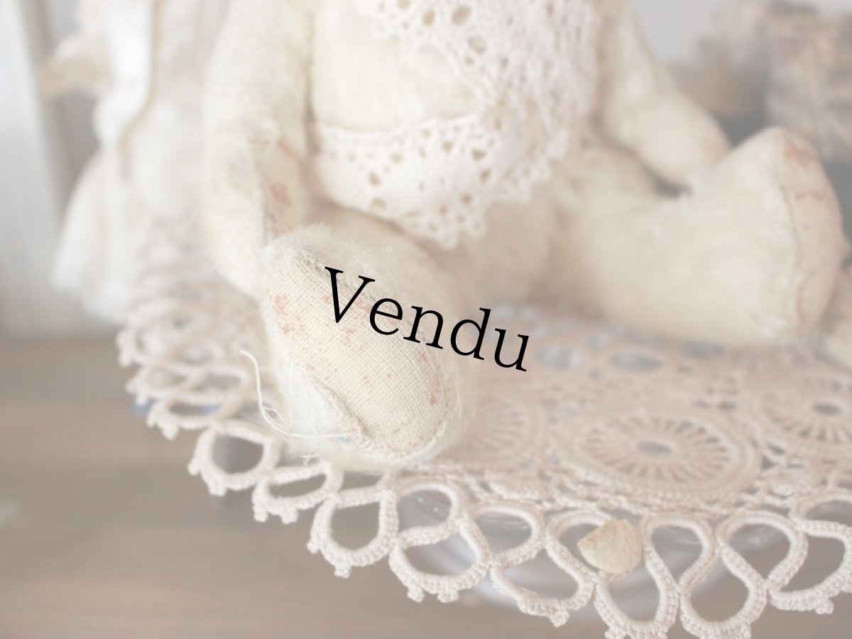 画像6: Antique White Bear (6)