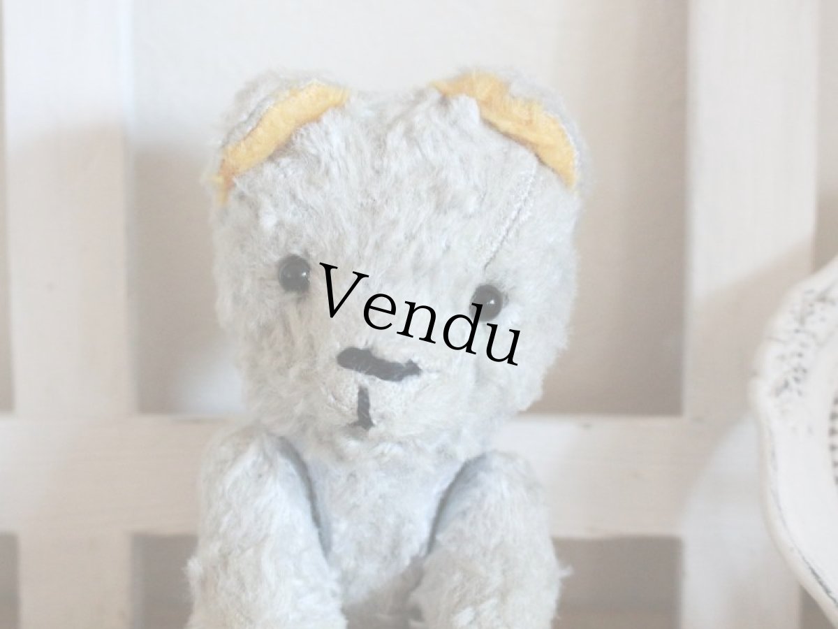 画像2: Le Jouet Paris Massy 6.5in /J.P.M. Bear/light blue&yellow/France (2)