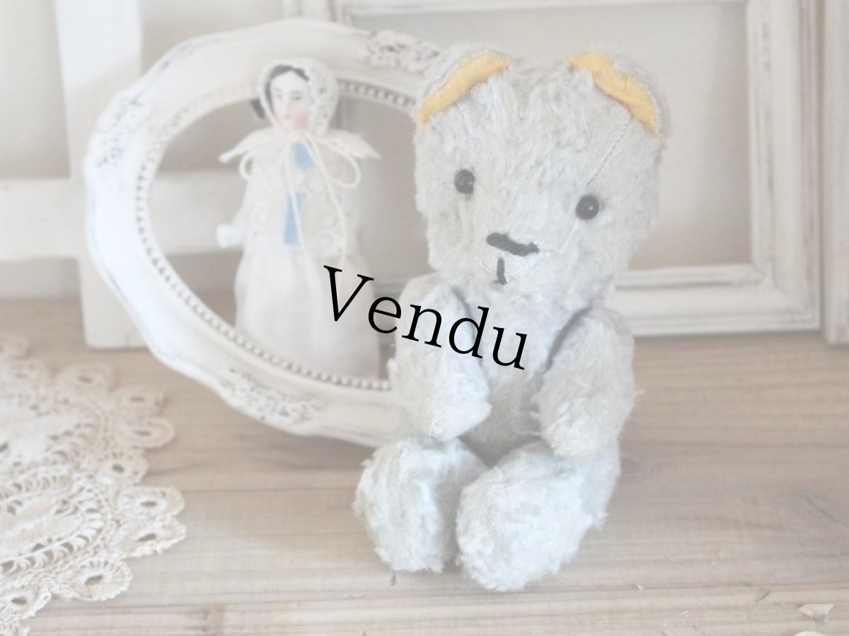 画像10: Le Jouet Paris Massy 6.5in /J.P.M. Bear/light blue&yellow/France (10)