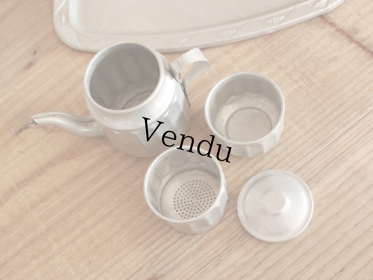 画像4: Antique Doll House kitchen Set A /France (4)