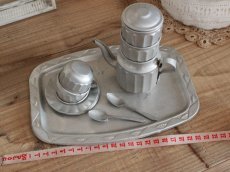 画像6: Antique Doll House kitchen Set A /France (6)