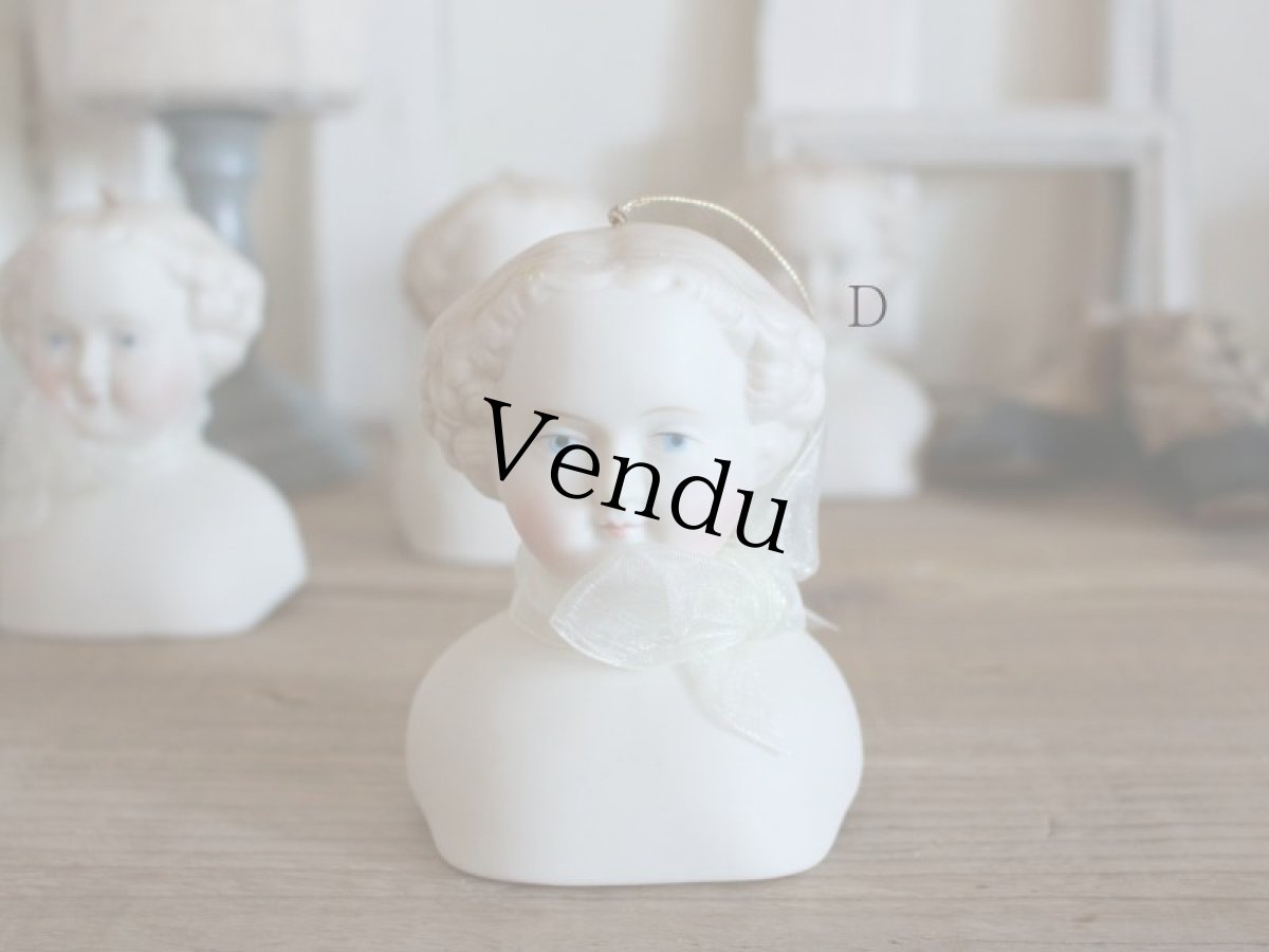 画像8: China shoulder head doll Ornament / 3 3/4in // (8)