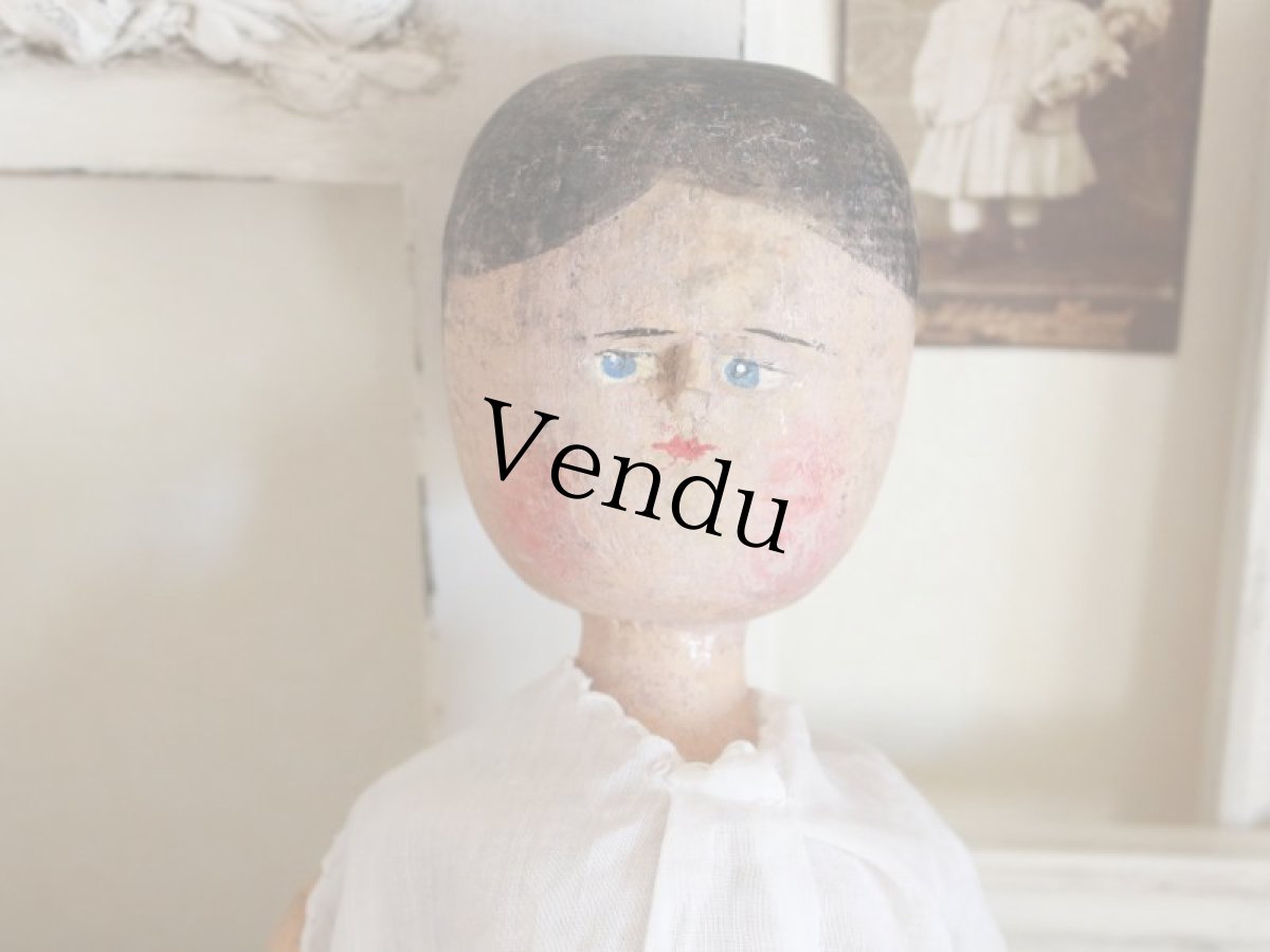 画像3: 大きなウッデン ペグ ドール //--sale-- (3)