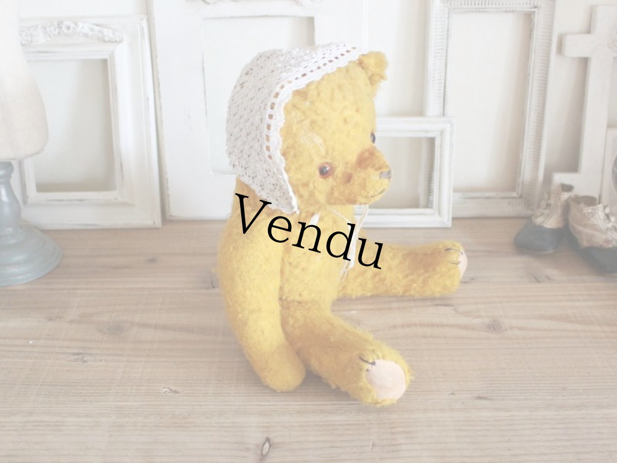 画像9: Antique French Bear/15in/France (9)