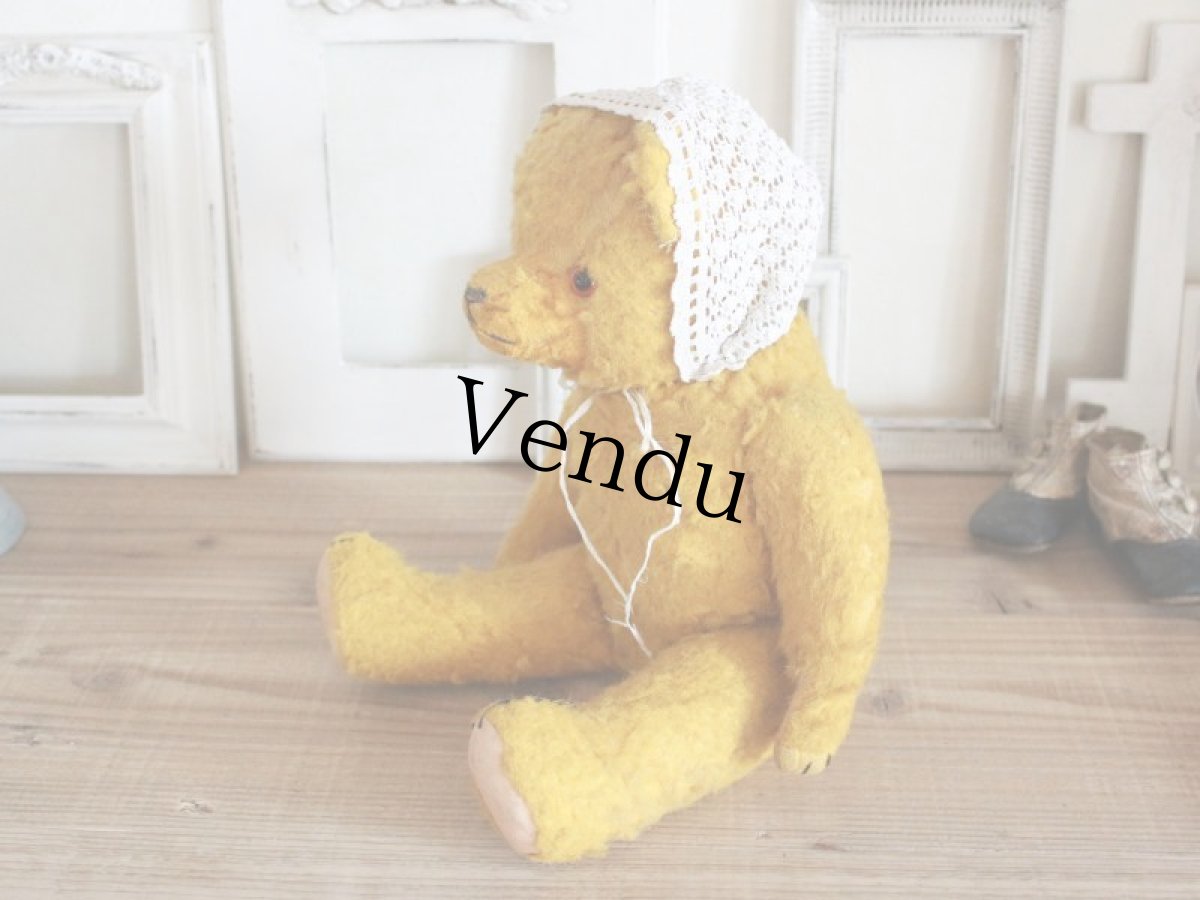 画像7: Antique French Bear/15in/France (7)