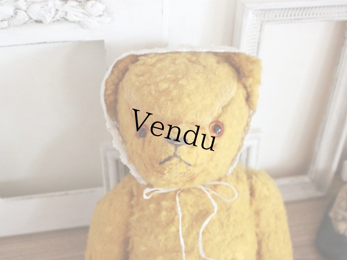 画像2: Antique French Bear/15in/France (2)