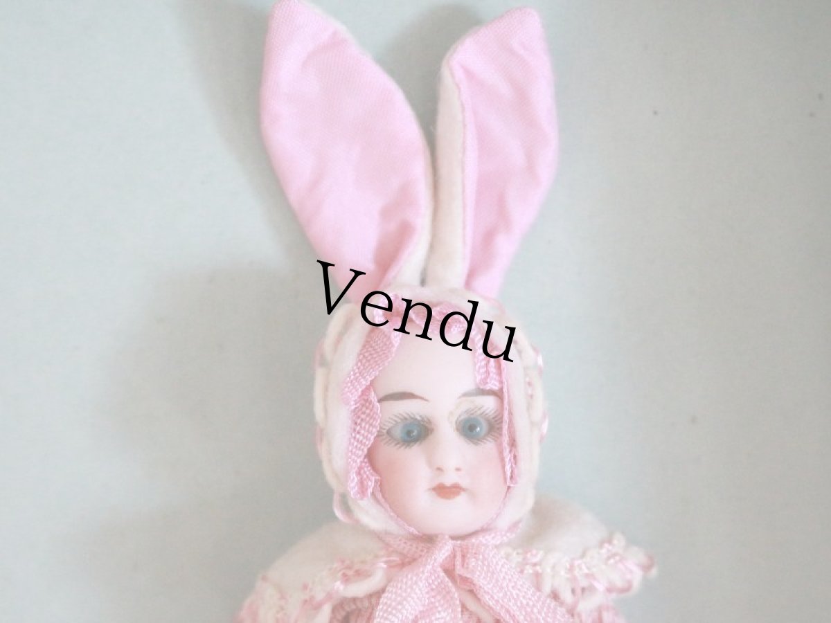 画像2: Gebruder Kuhnlenz Easter Bunny Pair Box  B /5 1/2in/Germany (2)