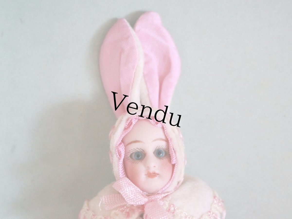 画像3: Gebruder Kuhnlenz Easter Bunny Pair Box  B /5 1/2in/Germany (3)