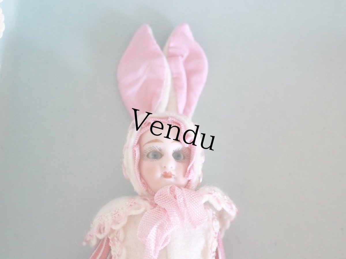 画像7: Gebruder Kuhnlenz Easter Bunny Pair Box A/5 1/2in/Germany (7)