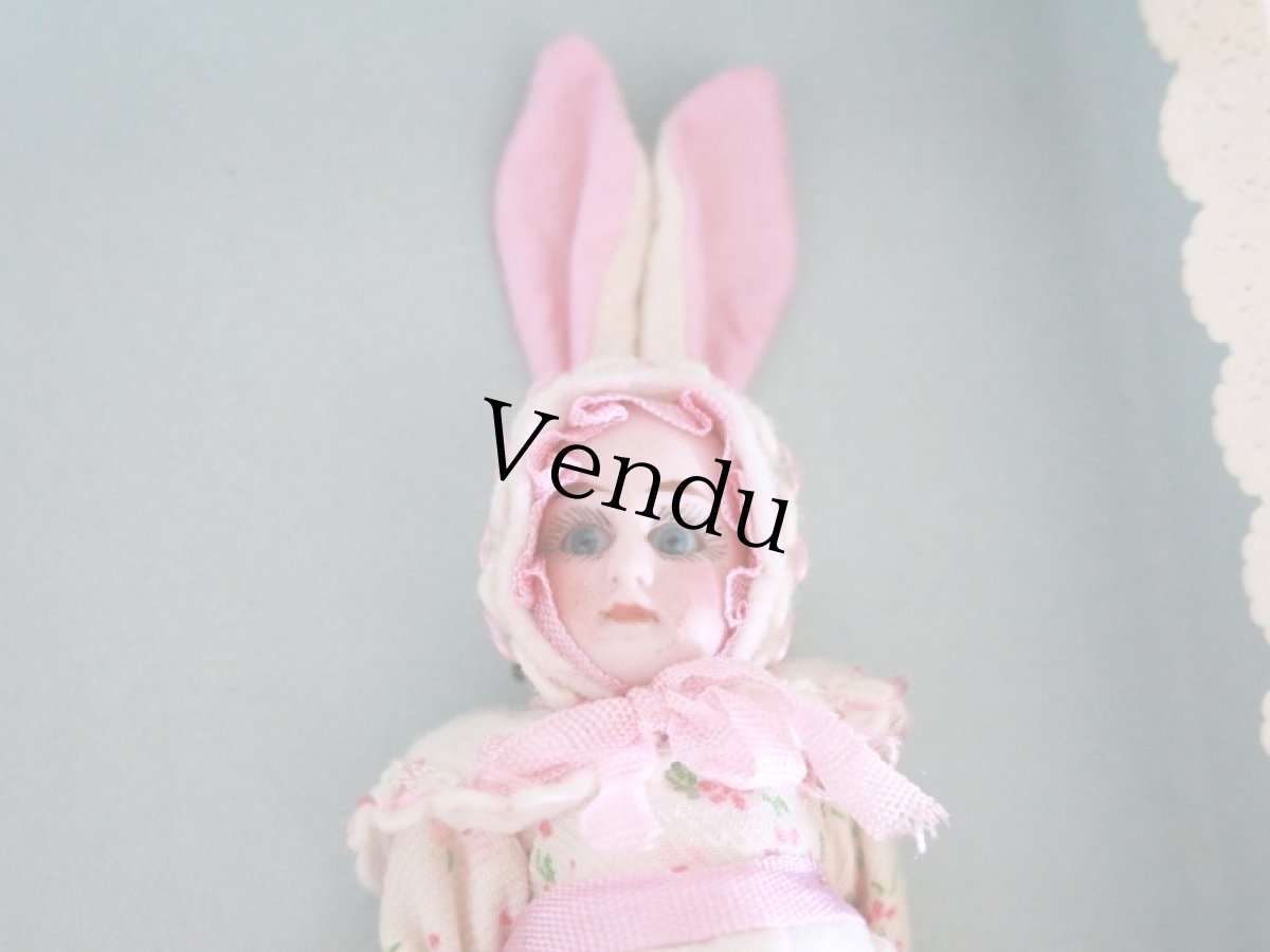 画像5: Gebruder Kuhnlenz Easter Bunny Pair Box A/5 1/2in/Germany (5)