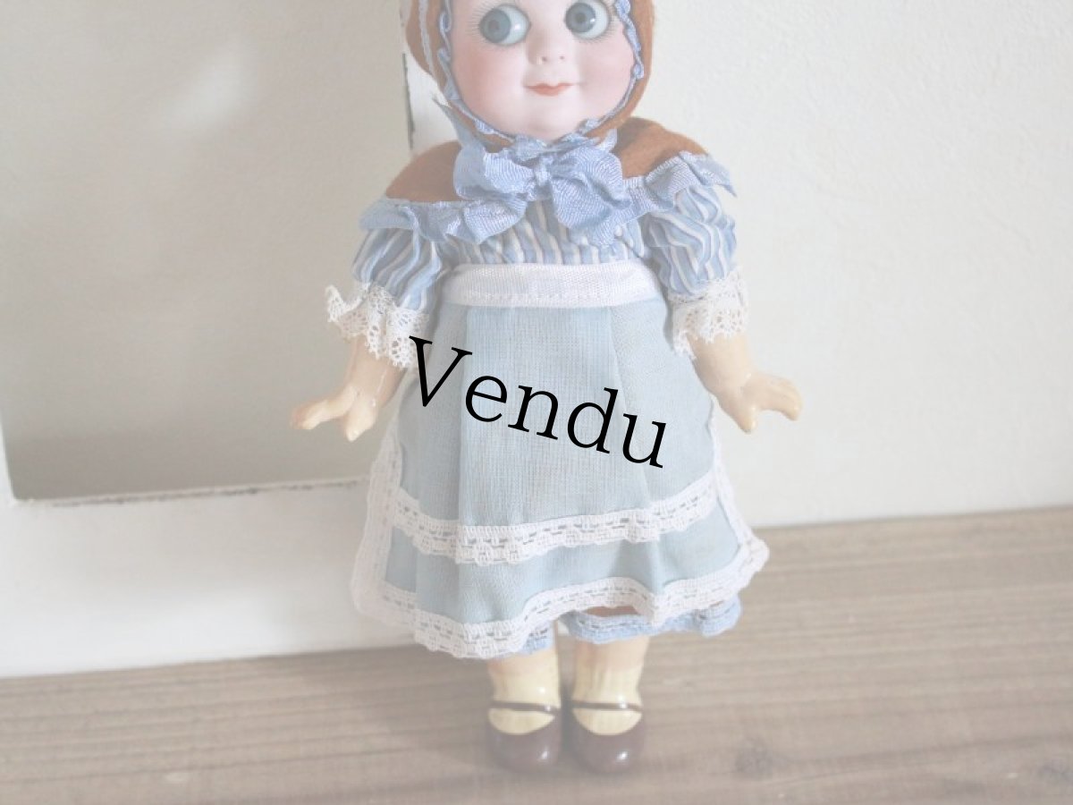 画像6: Rare!!Armand Marseille Googly  Easter Bunny / 9in /Blue/ Germany (6)