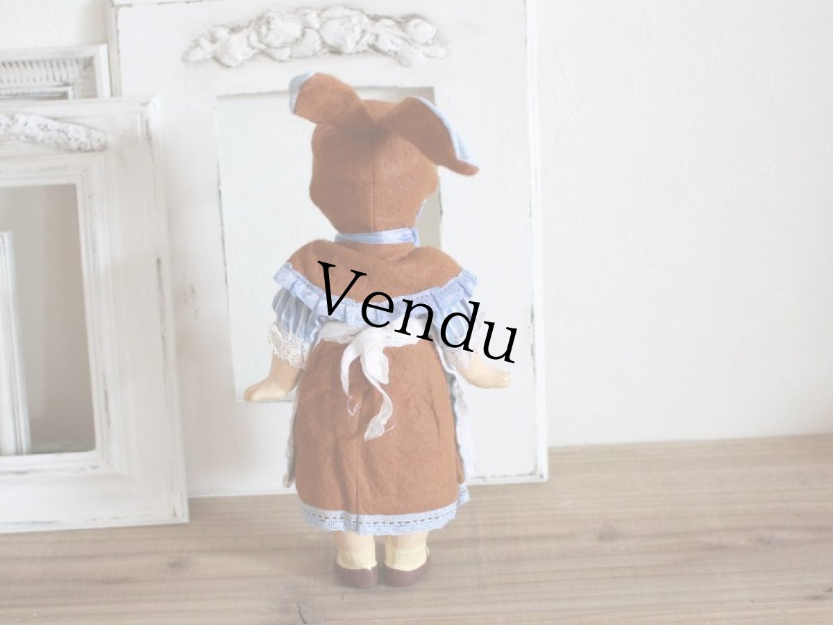 画像9: Rare!!Armand Marseille Googly  Easter Bunny / 9in /Blue/ Germany (9)