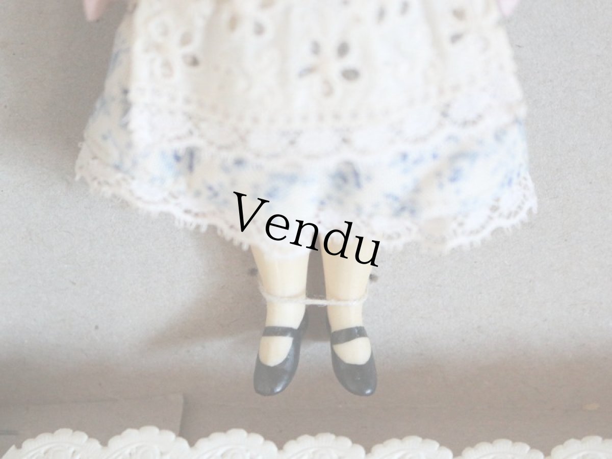 画像4: Gebruder Kuhnlenz Easter Bunny Pair Box C/5 1/2in/Germany (4)