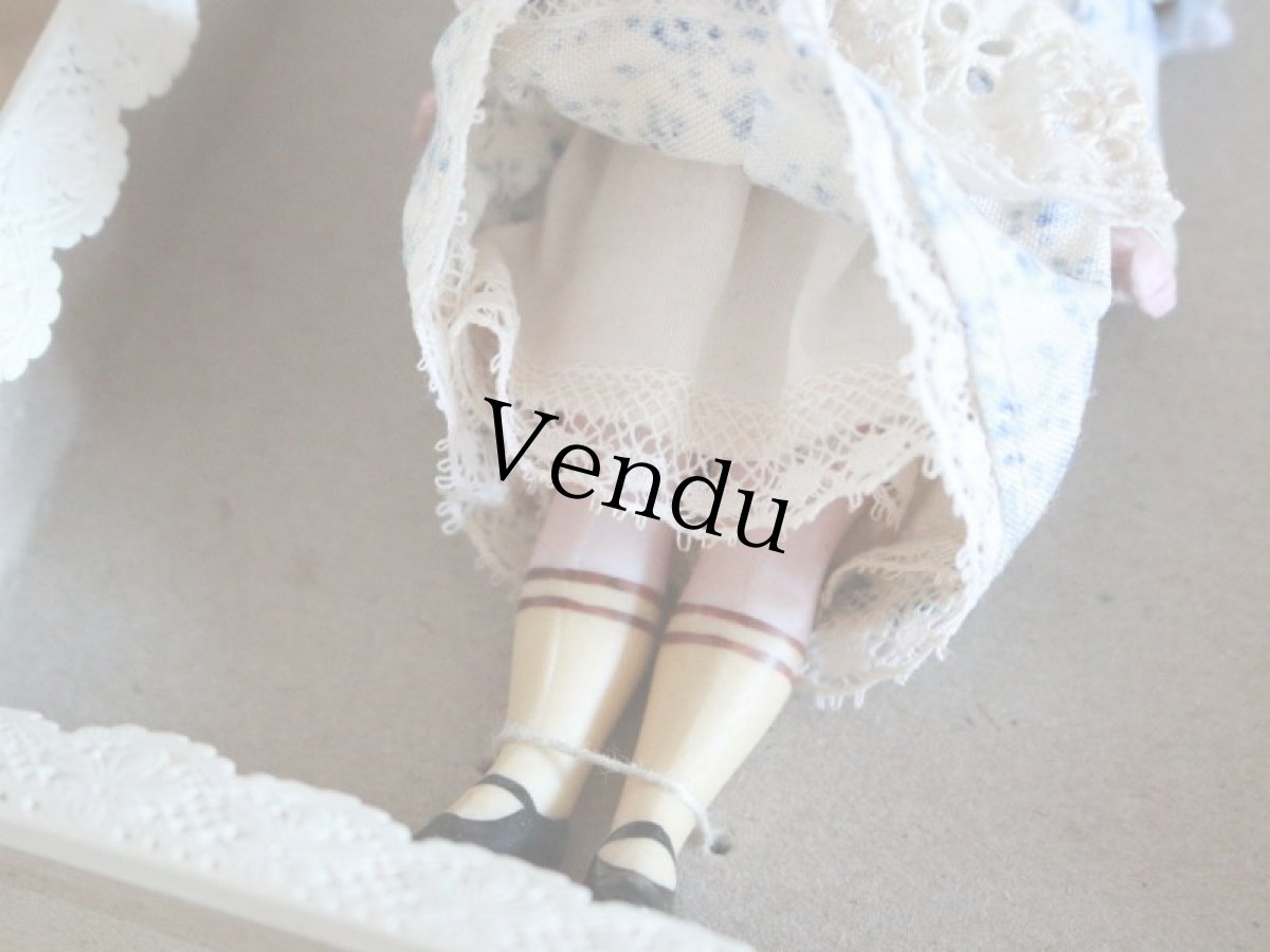 画像5: Gebruder Kuhnlenz Easter Bunny Pair Box C/5 1/2in/Germany (5)