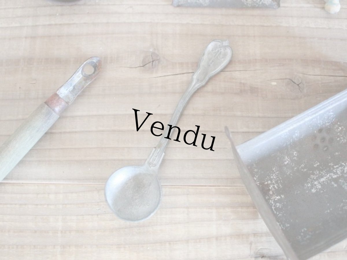 画像5: Antique Doll House kitchen Set D /France (5)