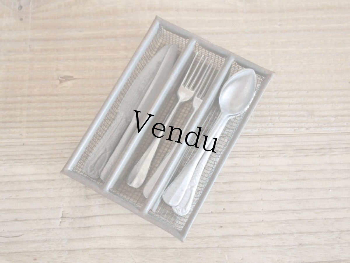 画像2: Antique Doll House kitchen Set E /France (2)