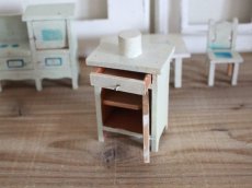 画像7: RARE!! Antique Doll House Furniture Kitchen SET (7)