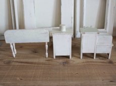 画像11: RARE!! Antique Doll House Furniture Kitchen SET (11)