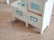 画像10: RARE!! Antique Doll House Furniture Kitchen SET (10)
