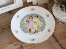 画像4: Royal Doulton Valentine's Day 1976  Plate/England (4)
