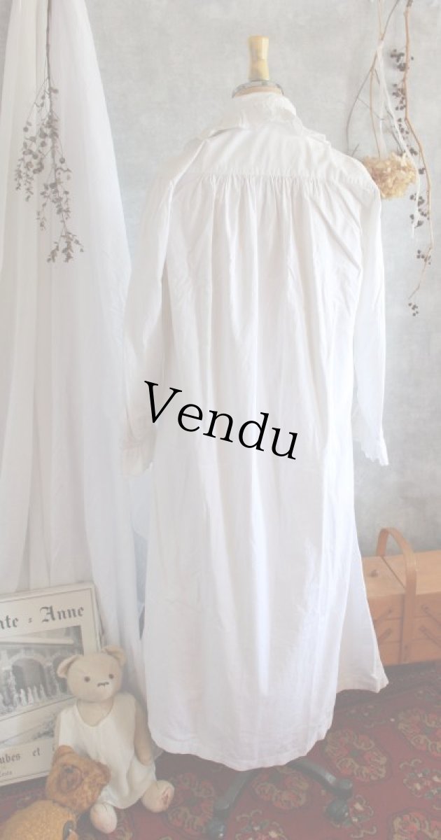 画像7: フレンチアンティークワンピース (7)