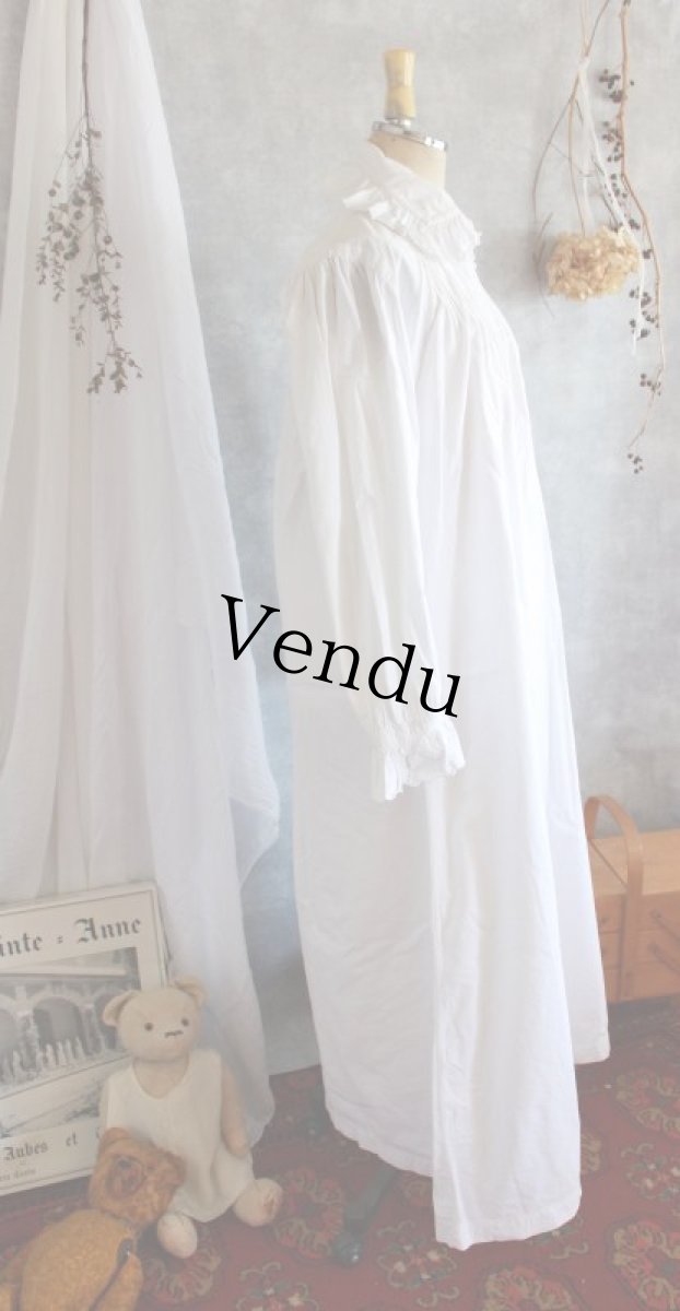 画像6: フレンチアンティークワンピース (6)