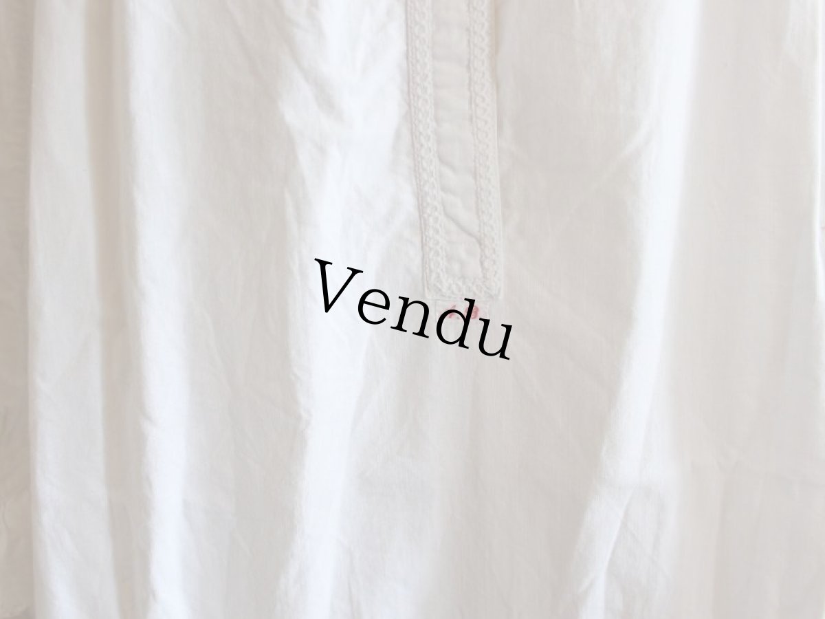 画像4: フレンチアンティークワンピース (4)