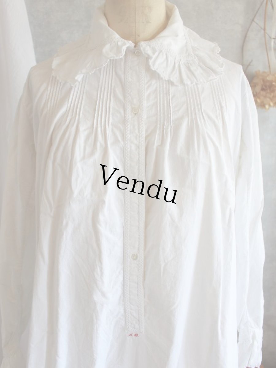 画像3: フレンチアンティークワンピース (3)