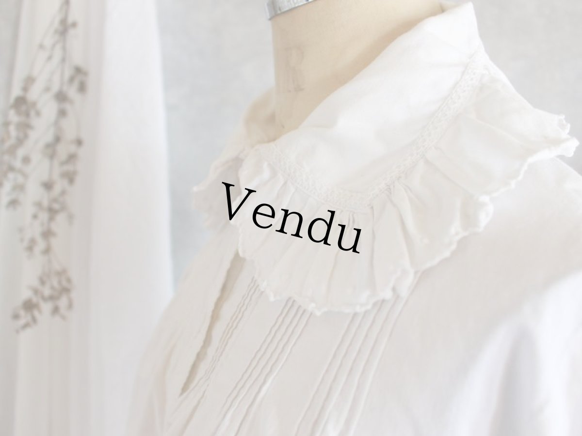 画像9: フレンチアンティークワンピース (9)