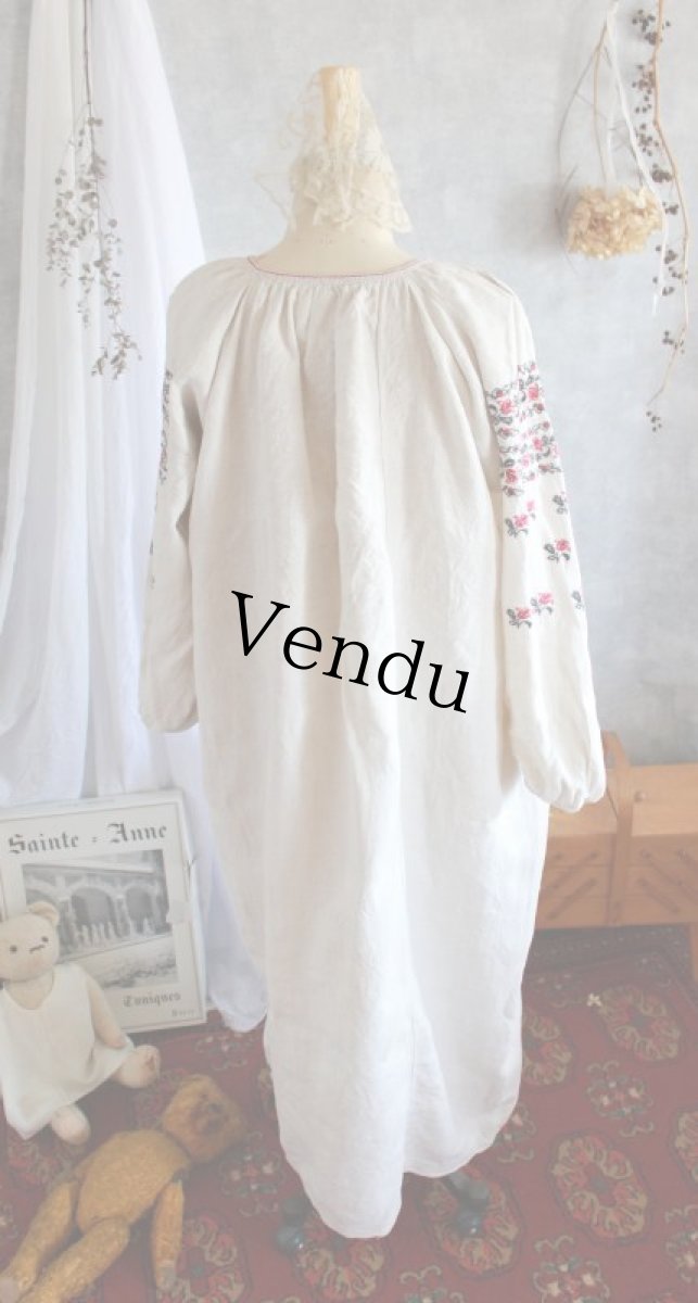 画像3: ウクライナ刺繍ワンピース (3)