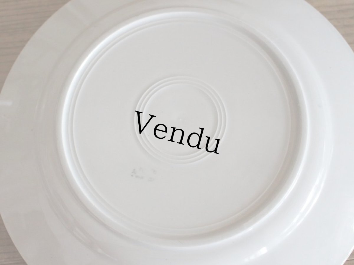 画像5: BADONVILLER ROSE PlateB / 8 3/4in /France (5)