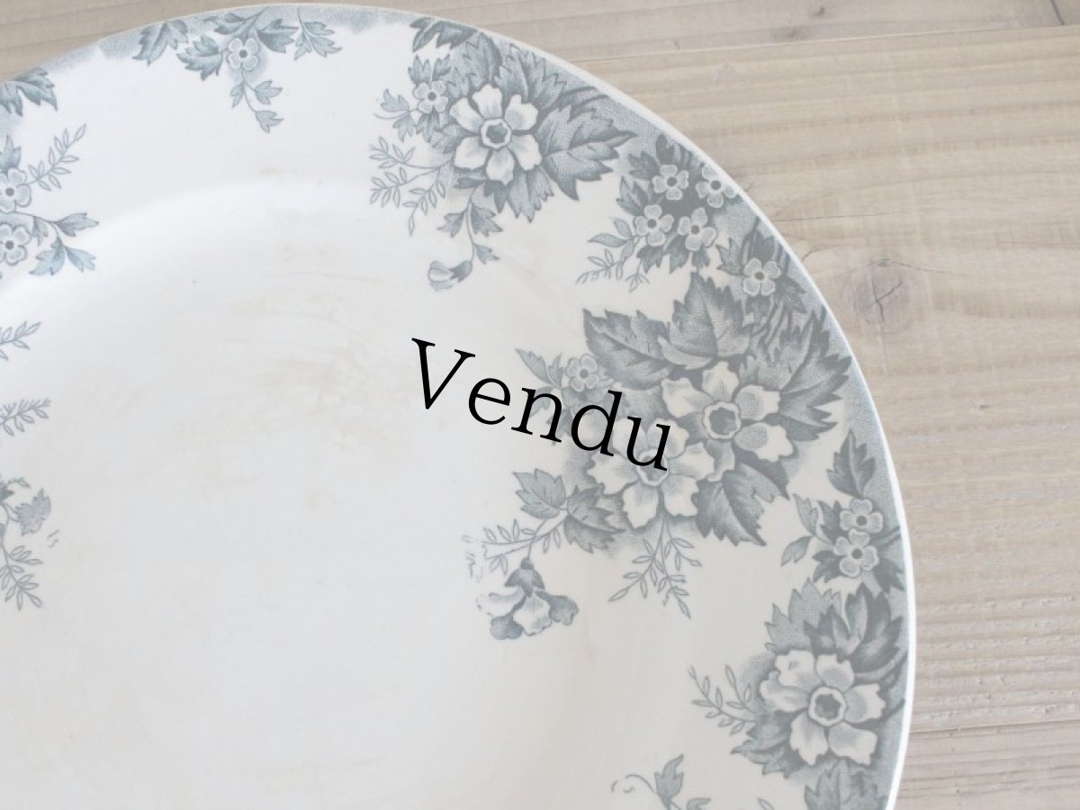 画像3: ST AMAND HAMAGE MARIE-LOUISE PLATE / 28 cm /France (3)