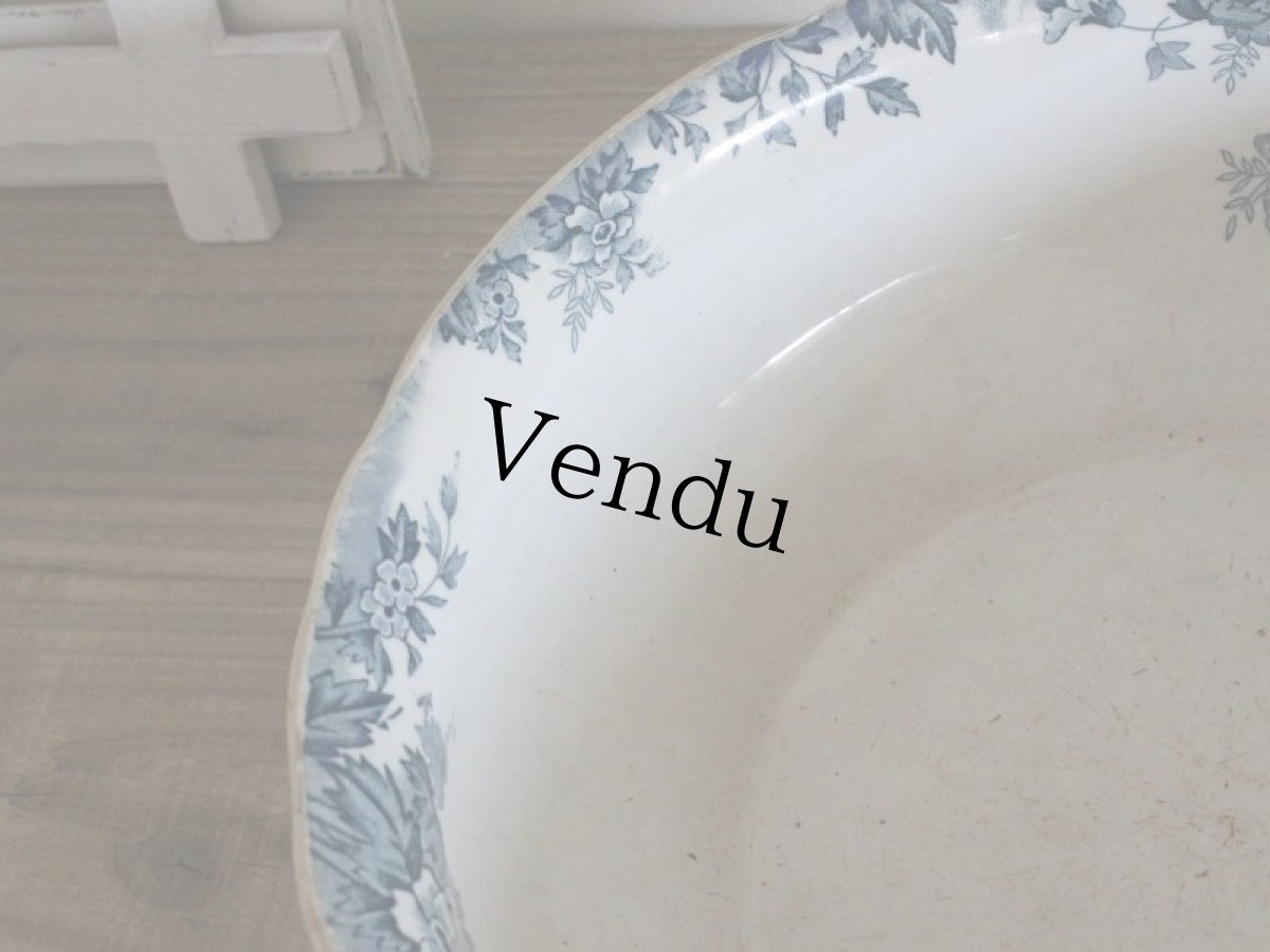 画像5: ST AMAND HAMAGE MARIE-LOUISE SALAD BOWL / 28 cm /France (5)