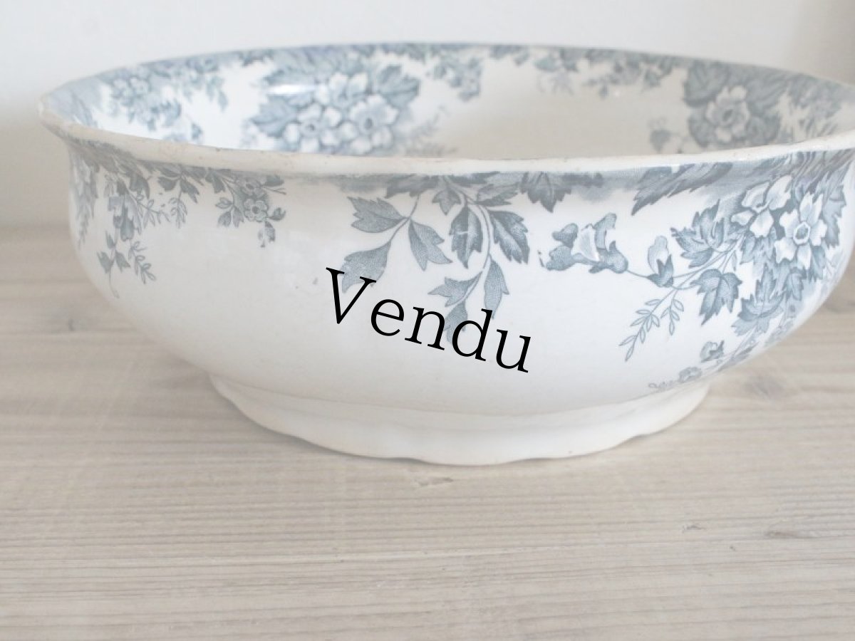 画像12: ST AMAND HAMAGE MARIE-LOUISE SALAD BOWL / 28 cm /France (12)